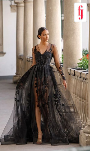 Black Wedding Dresses For Elegance In Dark