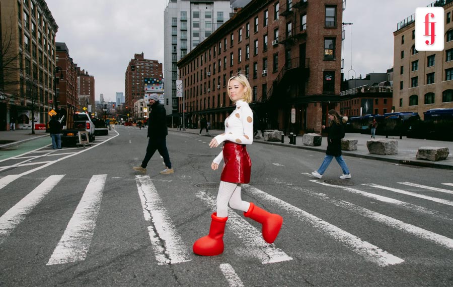 red boots