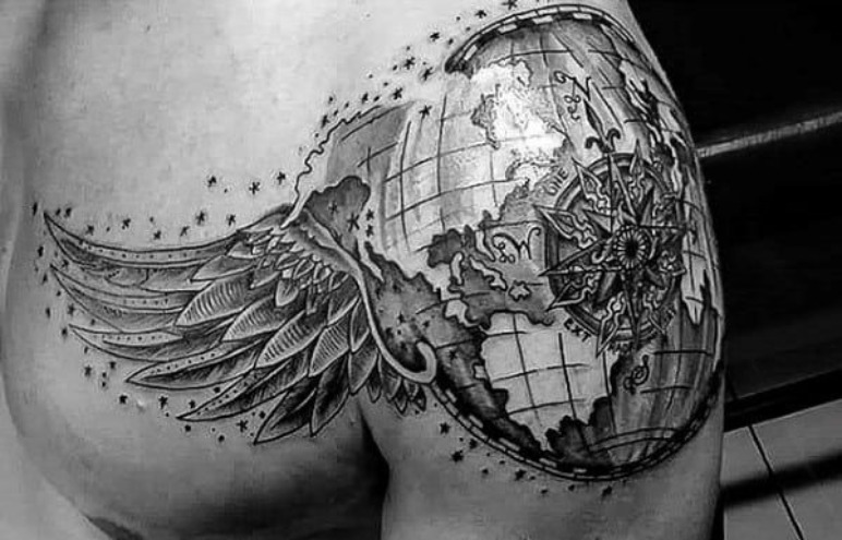 Earth Tattoo Designs 